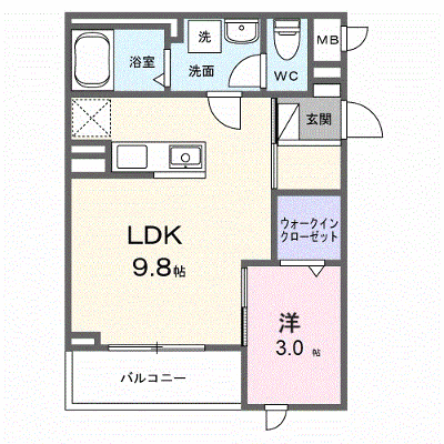 メゾン　リッシュ 201【管理NO：1-028572001-02010】 ★家具家電は申し込み後に搬入します★ ★2026年09月下旬入居可能★の外観画像