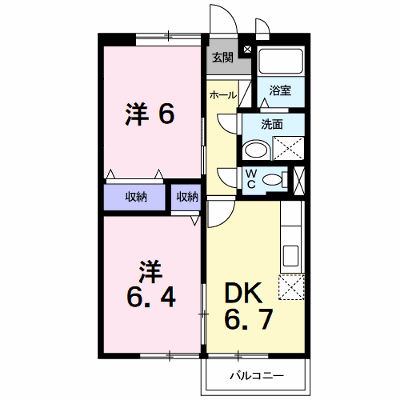 シャイン遠藤Ａ 104【管理NO：1-007036401-01040】 ★家具家電は申し込み後に搬入します★ ★2026年10月中旬入居可能★の外観画像
