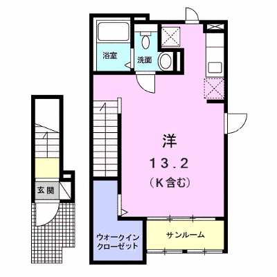 カーサ　カイラ 203【管理NO：1-022618301-02030】 ★家具家電は申し込み後に搬入します★ ★2026年09月中旬入居可能★の外観画像