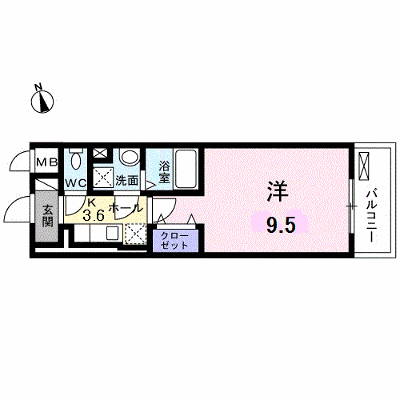 エトワール 202【管理NO：1-023406401-02020】 ★家具家電は申し込み後に搬入します★ ★2026年09月中旬入居可能★の外観画像