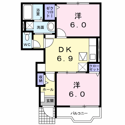 ディアコート鎌倉Ⅰ 101【管理NO：1-014877801-01010】 ★家具家電は申し込み後に搬入します★ ★2026年09月中旬入居可能★の外観画像