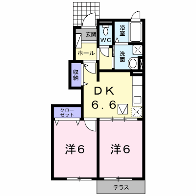 モデルノ・カーサ 102【管理NO：1-016411001-01020】 ★家具家電は申し込み後に搬入します★ ★2026年09月下旬入居可能★の外観画像