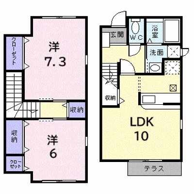 サンフラワー岩波 101【管理NO：1-011928401-01010】 ★家具家電は申し込み後に搬入します★ ★2026年10月中旬入居可能★の外観画像