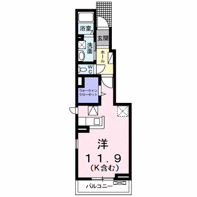 ハノン 102【管理NO：1-018783901-01020】 ★家具家電は申し込み後に搬入します★ ★2026年09月下旬入居可能★の外観画像