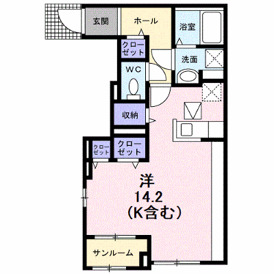 ミライトアМＫ 106【管理NO：1-025124701-01050】 ★家具家電は申し込み後に搬入します★ ★2026年10月上旬入居可能★の外観画像