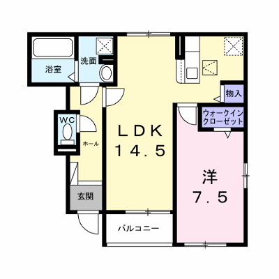 ロテュス 102【管理NO：1-028809301-01020】 ★家具家電は申し込み後に搬入します★ ★2026年12月上旬入居可能★の外観画像