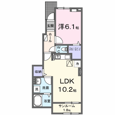サザンウィンド２６　Ⅱ 103【管理NO：1-027798801-01030】 ★家具家電は申し込み後に搬入します★ ★2026年10月中旬入居可能★の外観画像
