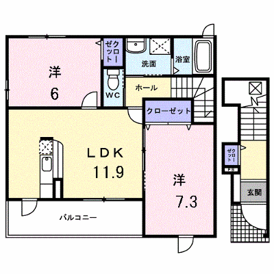昴　Ａ 201【管理NO：1-016020601-02010】 ★家具家電は申し込み後に搬入します★ ★2026年10月下旬入居可能★の外観画像