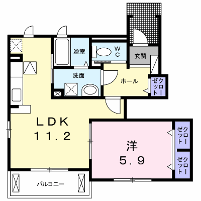 アルトピアーノ一色 102【管理NO：1-018867201-01020】 ★家具家電は申し込み後に搬入します★の外観画像