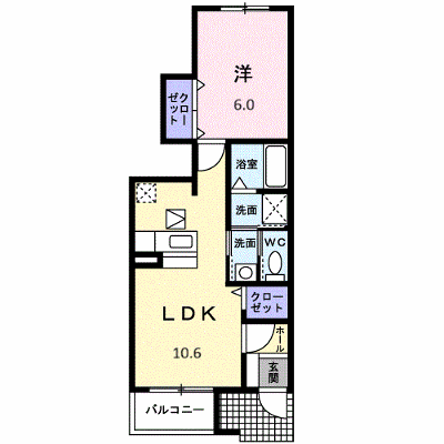 フォーリスト　ヒルズ　Ｂ 102【管理NO：1-014126702-01020】 ★家具家電は申し込み後に搬入します★の外観画像