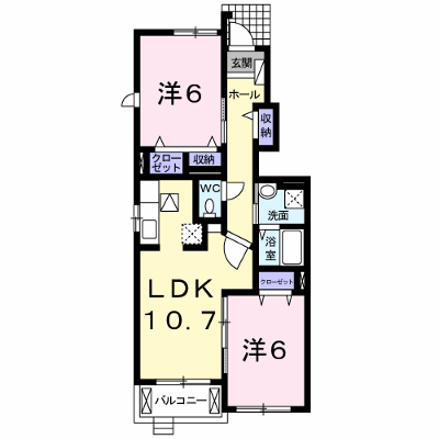 ベルウッド　Ｋ１Ⅰ 103【管理NO：1-016567701-01030】 ★家具家電は申し込み後に搬入します★ ★2026年10月上旬入居可能★の外観画像