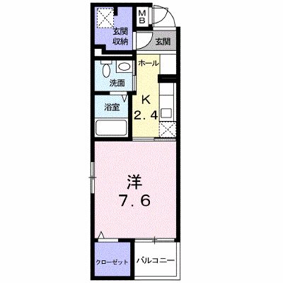 エトワール清水 203【管理NO：1-021058001-02030】 ★家具家電は申し込み後に搬入します★ ★2026年09月下旬入居可能★の外観画像