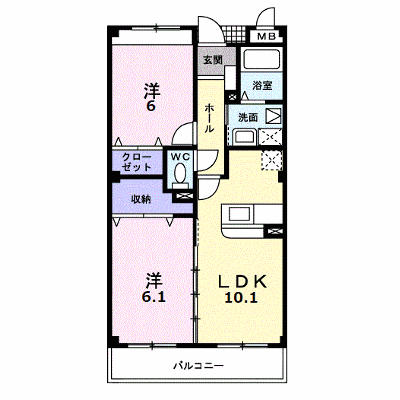 フォレスタ　ヴェルデ 105【管理NO：1-014495901-01040】 ★家具家電は申し込み後に搬入します★ ★2026年10月上旬入居可能★の外観画像