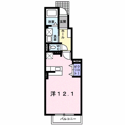 ティアモ 105【管理NO：1-015613801-01040】 ★家具家電は申し込み後に搬入します★ ★2026年10月上旬入居可能★の外観画像
