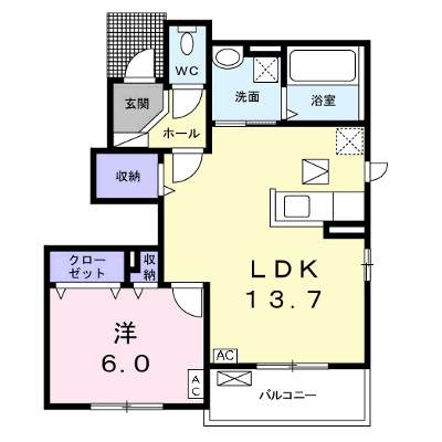 コートオリーブＢ 101【管理NO：1-024269702-01010】 ★家具家電は申し込み後に搬入します★ ★2026年10月上旬入居可能★の外観画像