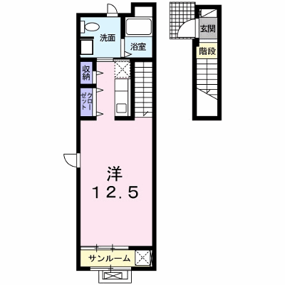 グレイスガーデン 202【管理NO：1-020909901-02020】 ★家具家電は申し込み後に搬入します★ ★2026年09月下旬入居可能★の外観画像