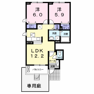 シュティール緑山 101【管理NO：1-015935701-01010】 ★家具家電は申し込み後に搬入します★ ★2026年10月上旬入居可能★の外観画像