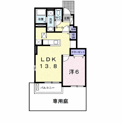 ＴＭ・グロリア 106【管理NO：1-022984501-01050】 ★家具家電は申し込み後に搬入します★ ★2026年10月上旬入居可能★の外観画像