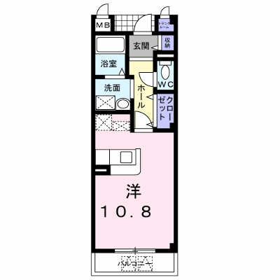 ロジュマンエスポアールＣ 103【管理NO：1-012676301-01030】 ★家具家電は申し込み後に搬入します★ ★2026年09月下旬入居可能★の外観画像