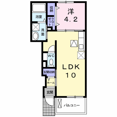 ミラーコロ 102【管理NO：1-020918201-01020】 ★家具家電は申し込み後に搬入します★ ★2026年09月下旬入居可能★の外観画像