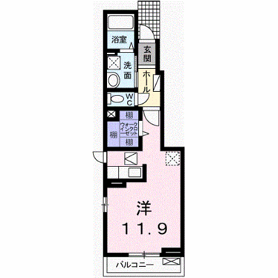 メゾン　ロングフィールド 104【管理NO：1-018543601-01040】 ★家具家電は申し込み後に搬入します★の外観画像