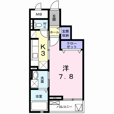 グランアウローラⅧ 303【管理NO：1-020925601-03030】 ★家具家電は申し込み後に搬入します★の外観画像