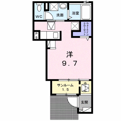 アネモスヒルズ姫路早瀬Ⅱ 102【管理NO：1-026924902-01020】 ★家具家電は申し込み後に搬入します★ ★2026年10月中旬入居可能★の外観画像