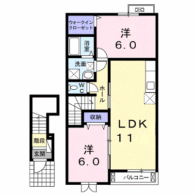 グランツ大和 202【管理NO：1-016726801-02020】 ★家具家電は申し込み後に搬入します★ ★2026年09月下旬入居可能★の外観画像