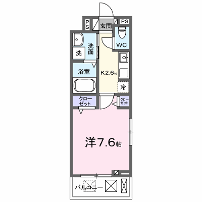 トレミー御領 201【管理NO：1-027854801-02010】 ★家具家電は申し込み後に搬入します★の外観画像