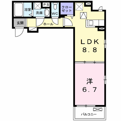 ＡＤＤＲＥＳＳ　２１１ 103【管理NO：1-024465301-01030】 ★家具家電は申し込み後に搬入します★ ★2026年10月中旬入居可能★の外観画像