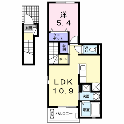 ミルクール 205【管理NO：1-023818901-02040】 ★家具家電は申し込み後に搬入します★ ★2026年10月上旬入居可能★の外観画像