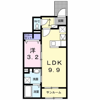 メゾン　アンディス 103【管理NO：1-021751201-01030】 ★家具家電は申し込み後に搬入します★ ★2026年10月上旬入居可能★の外観画像