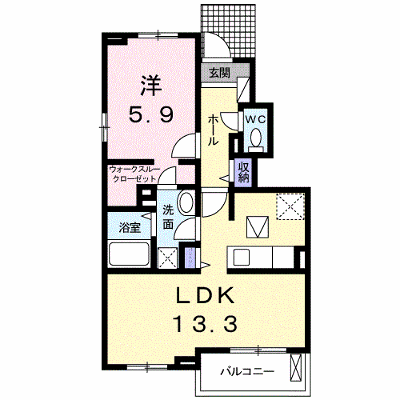 フェリーチェ 105【管理NO：1-021386501-01040】 ★家具家電は申し込み後に搬入します★ ★2026年10月上旬入居可能★の外観画像