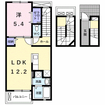 プチフローラ　北野田Ⅲ 302【管理NO：1-022697201-03020】 ★家具家電は申し込み後に搬入します★ ★2026年11月上旬入居可能★の外観画像