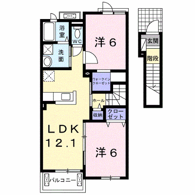 フォルトゥーナ 202【管理NO：1-019723601-02020】 ★家具家電は申し込み後に搬入します★ ★2026年10月中旬入居可能★の外観画像