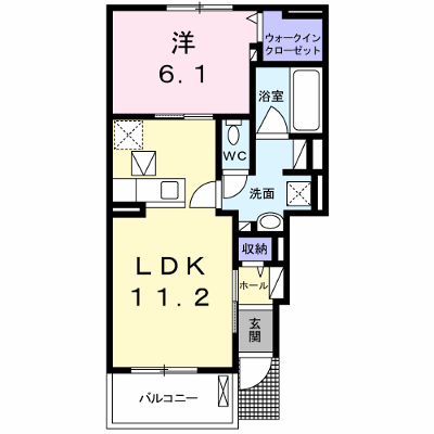 トライスターⅡ 103【管理NO：1-023319101-01030】 ★家具家電は申し込み後に搬入します★ ★2026年10月中旬入居可能★の外観画像