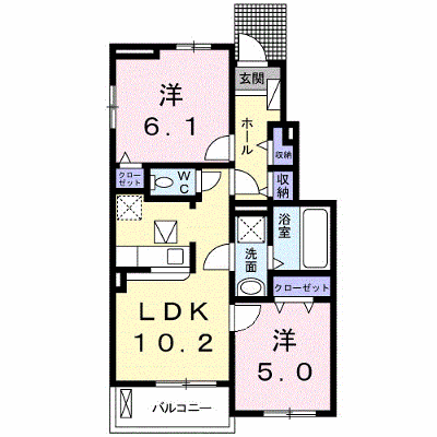 ノマ　クレール 102【管理NO：1-023697901-01020】 ★家具家電は申し込み後に搬入します★ ★2026年10月中旬入居可能★の外観画像