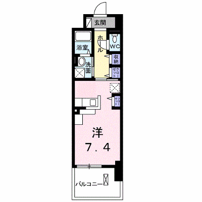 メゾン　ラフィネ 105【管理NO：1-017290501-01040】 ★家具家電は申し込み後に搬入します★の外観画像