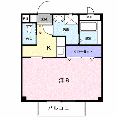 ミレニアムハイツ 206【管理NO：1-010077201-02050】 ★家具家電は申し込み後に搬入します★ ★2026年09月下旬入居可能★の外観画像