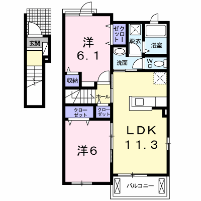 グレイスワンＡ 201【管理NO：1-018212301-02010】 ★家具家電は申し込み後に搬入します★ ★2026年10月中旬入居可能★の外観画像
