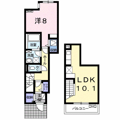 ウインダム　ガーデンⅡＡ 106【管理NO：1-022914101-01050】 ★家具家電は申し込み後に搬入します★ ★2026年09月下旬入居可能★の外観画像