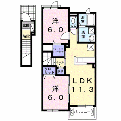 ラパンドール 202【管理NO：1-020653701-02020】 ★家具家電は申し込み後に搬入します★ ★2026年10月上旬入居可能★の外観画像