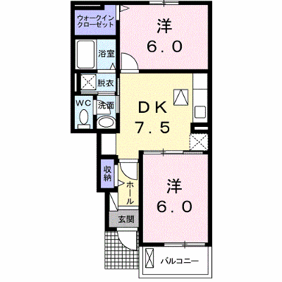 ビッグフォレストⅢ 105【管理NO：1-020168301-01040】 ★家具家電は申し込み後に搬入します★ ★2026年12月中旬入居可能★の外観画像