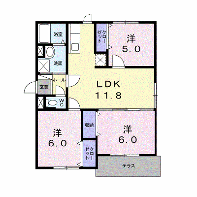 ブランシェ大高 101【管理NO：1-007847101-01010】 ★家具家電は申し込み後に搬入します★の外観画像