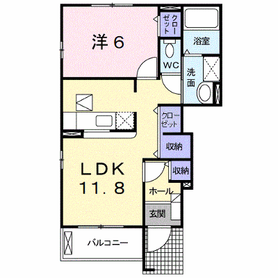 スクエア・レジデンスＤ 101【管理NO：1-014057404-01010】 ★家具家電は申し込み後に搬入します★ ★2026年10月中旬入居可能★の外観画像