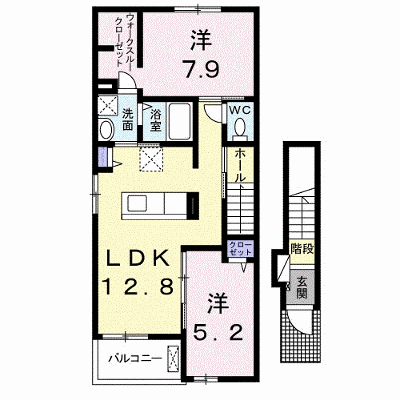 ドリームサイド光　Ⅱ 201【管理NO：1-023526502-02010】 ★家具家電は申し込み後に搬入します★ ★2026年10月中旬入居可能★の外観画像