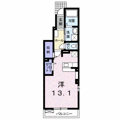 プチ・プランタン　Ⅵ 101【管理NO：1-014275203-01010】 ★家具家電は申し込み後に搬入します★ ★2026年10月上旬入居可能★の外観画像