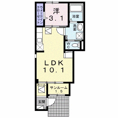 Ｍ’ｓｇａｒｄｅｎ三次十日市南 101【管理NO：1-026761901-01010】 ★家具家電は申し込み後に搬入します★ ★2026年10月下旬入居可能★の外観画像