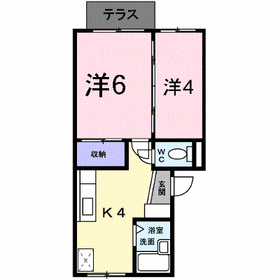 ハイツ青木 101【管理NO：1-002483201-01010】 ★家具家電は申し込み後に搬入します★の外観画像
