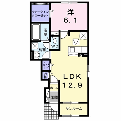 ５ｔｈ　Ａｖｅｎｕｅ　Ｂ 103【管理NO：1-025124902-01030】 ★家具家電は申し込み後に搬入します★の外観画像